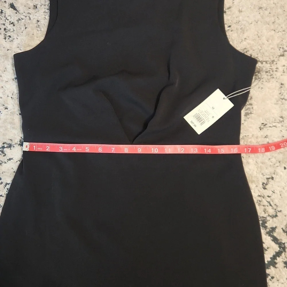 NWT A New Day Shift Dress | Size 12 | Black with zipper in the back - Picture 8 of 9